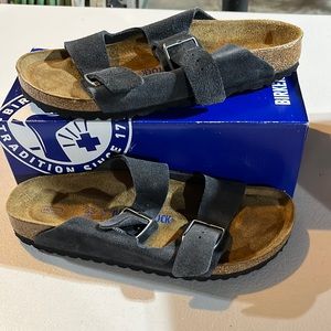 Birkenstock Arizona Velvet grey